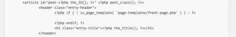 個別ページのアイキャッチ画像位置変更/content-page.phpのコード削除後